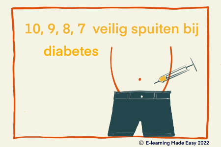 insuline spuiten 10 seconden